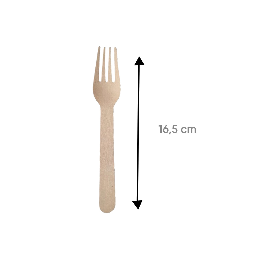 Fourchette en bois 165 mm